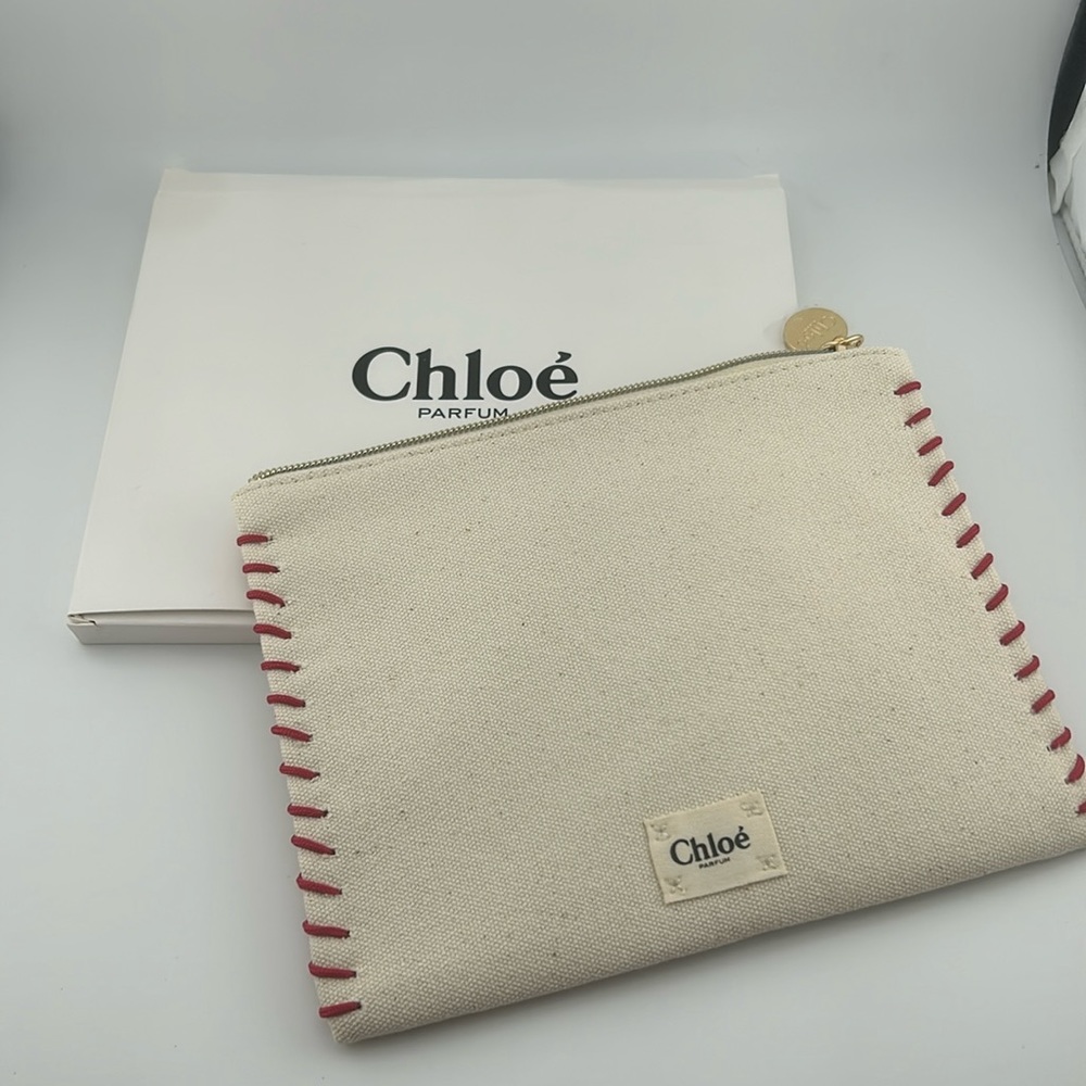 Chloe Parfums Limited Edition 2023 Pouch L 6in H 5in -NEW IN BOX